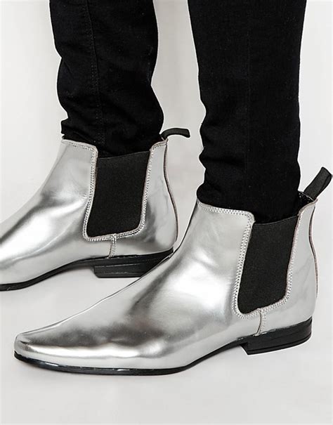 asos white shoes|asos silver boots.